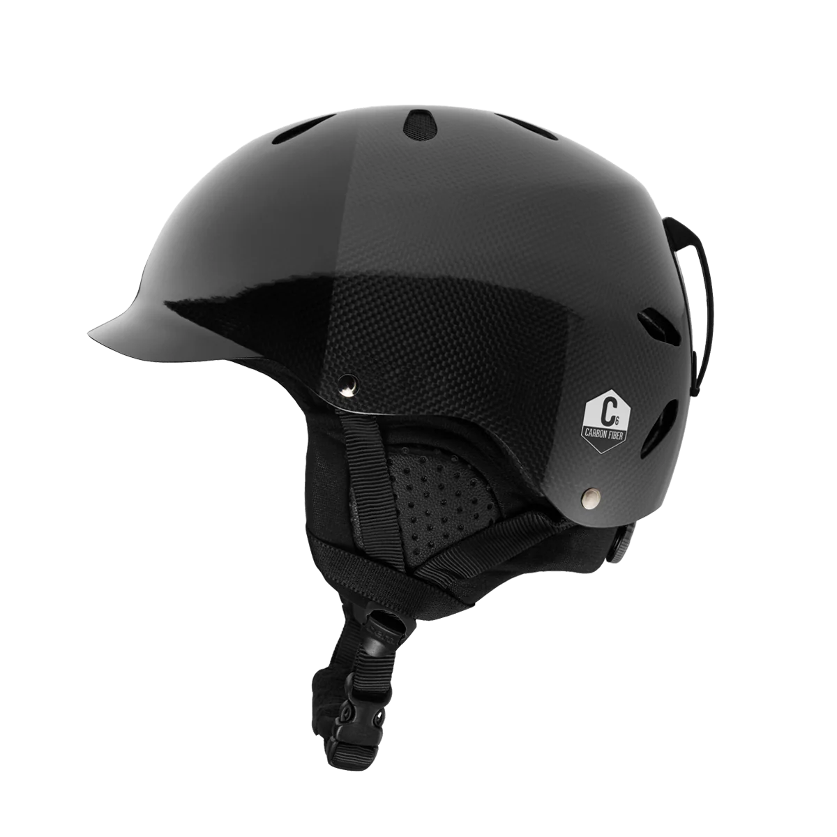 Bern Watts Carbon Translucent Winter Helmet - Black - Image 4