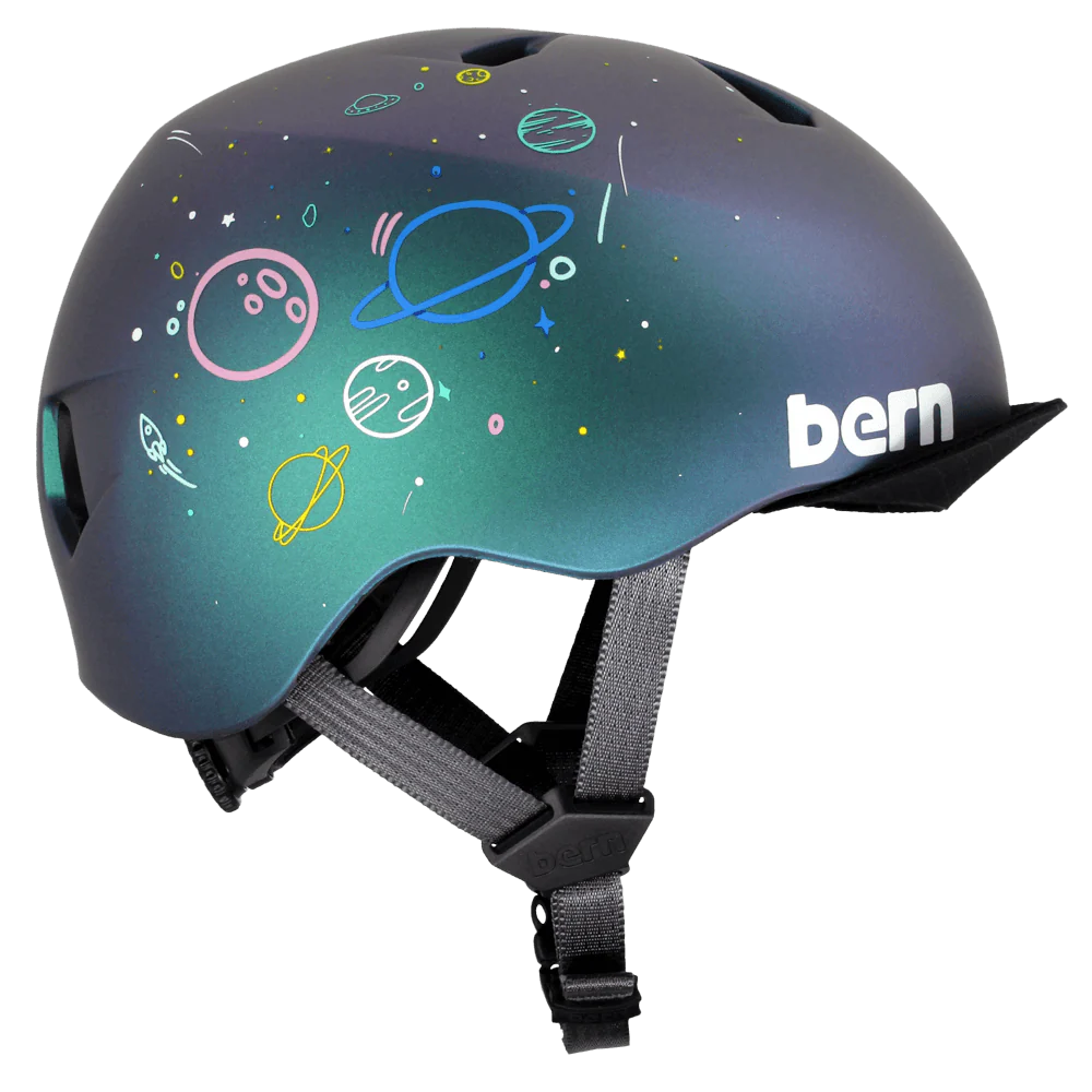 Bern Nino DVRT Youth Helmet - Metallic Space Splat - Image 4