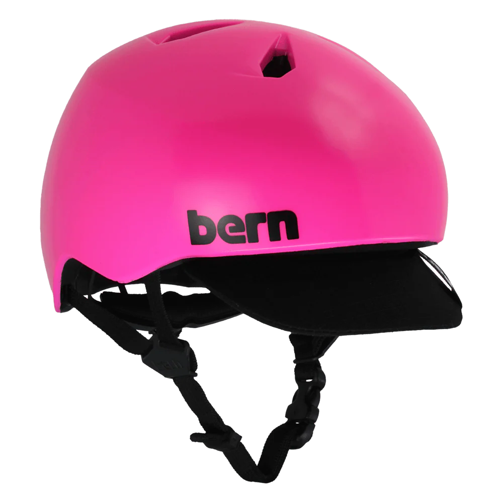 Bern Nina DVRT Youth Helmet -  Satin Hot Pink - Image 3