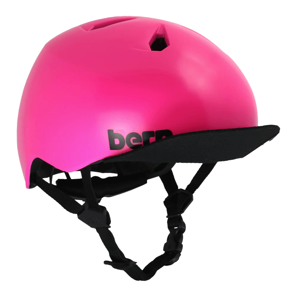 Bern Nina DVRT Youth Helmet -  Satin Hot Pink - Image 4